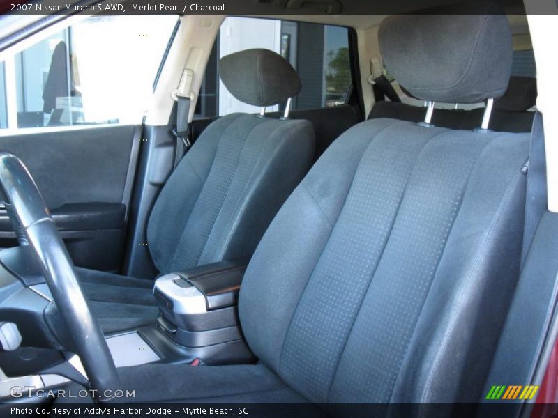 Merlot Pearl / Charcoal 2007 Nissan Murano S AWD