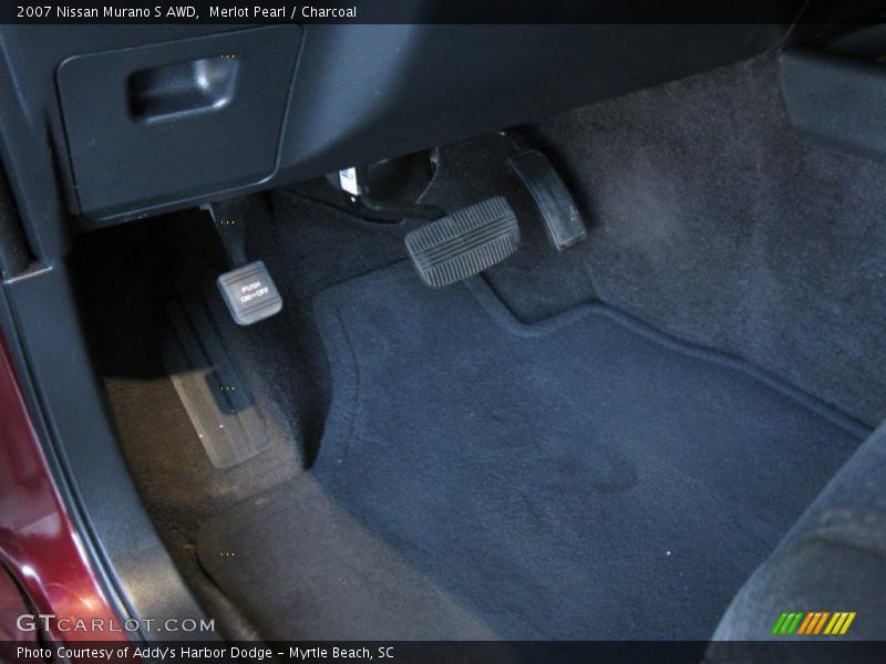 Merlot Pearl / Charcoal 2007 Nissan Murano S AWD