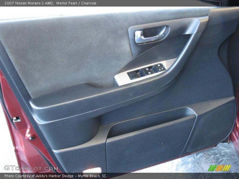 Merlot Pearl / Charcoal 2007 Nissan Murano S AWD