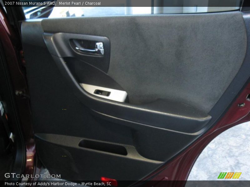 Merlot Pearl / Charcoal 2007 Nissan Murano S AWD