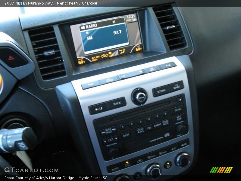 Merlot Pearl / Charcoal 2007 Nissan Murano S AWD