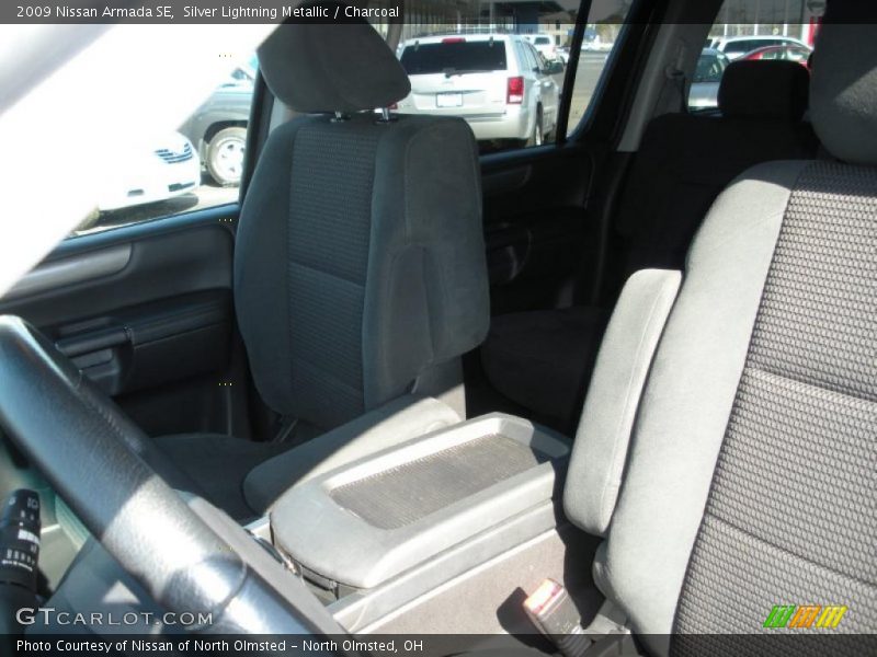 Silver Lightning Metallic / Charcoal 2009 Nissan Armada SE