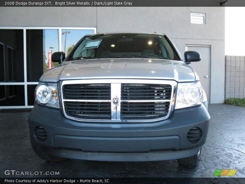 Bright Silver Metallic / Dark/Light Slate Gray 2008 Dodge Durango SXT