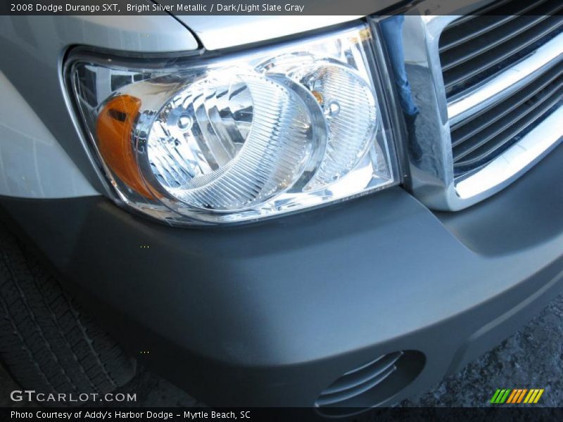 Bright Silver Metallic / Dark/Light Slate Gray 2008 Dodge Durango SXT