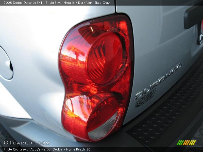 Bright Silver Metallic / Dark/Light Slate Gray 2008 Dodge Durango SXT
