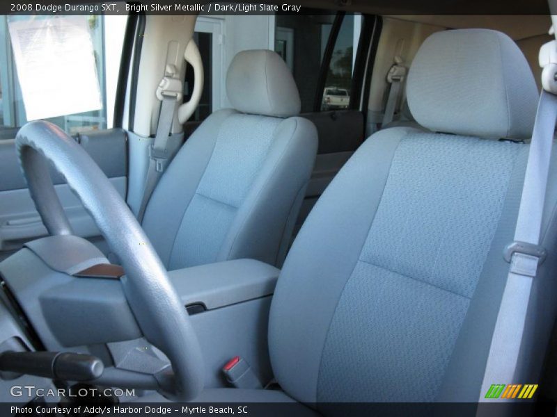 Bright Silver Metallic / Dark/Light Slate Gray 2008 Dodge Durango SXT