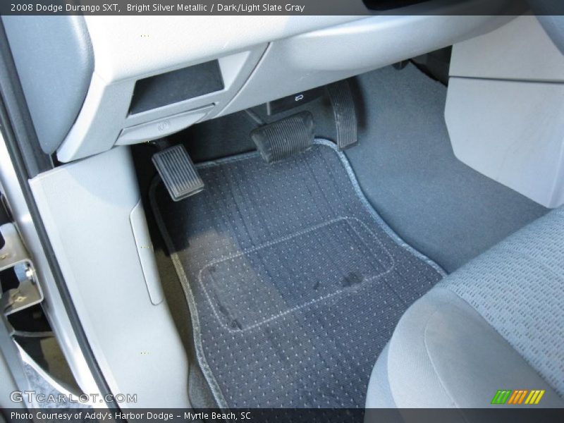 Bright Silver Metallic / Dark/Light Slate Gray 2008 Dodge Durango SXT