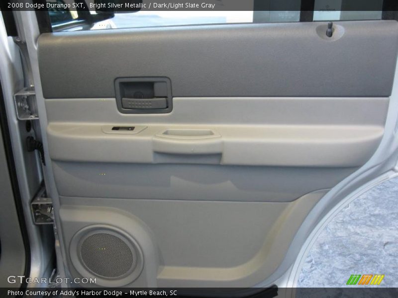 Bright Silver Metallic / Dark/Light Slate Gray 2008 Dodge Durango SXT