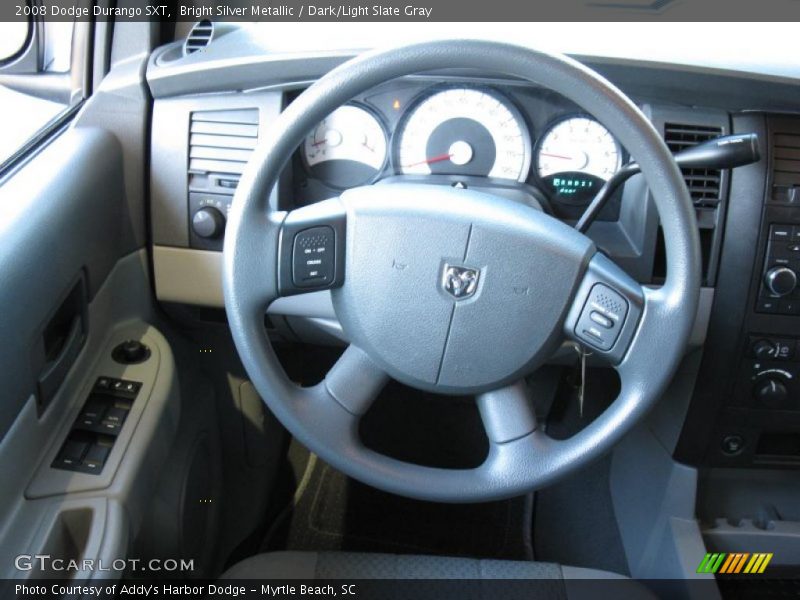 Bright Silver Metallic / Dark/Light Slate Gray 2008 Dodge Durango SXT