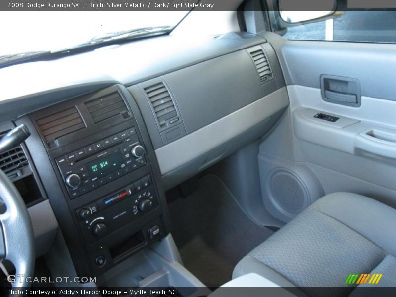 Bright Silver Metallic / Dark/Light Slate Gray 2008 Dodge Durango SXT