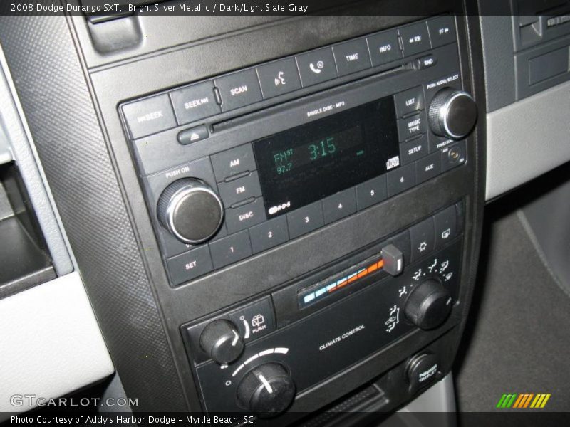 Bright Silver Metallic / Dark/Light Slate Gray 2008 Dodge Durango SXT