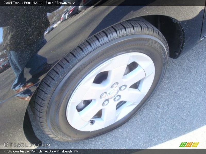 Black / Brown/Ivory 2004 Toyota Prius Hybrid