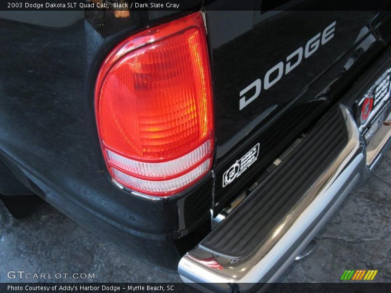 Black / Dark Slate Gray 2003 Dodge Dakota SLT Quad Cab