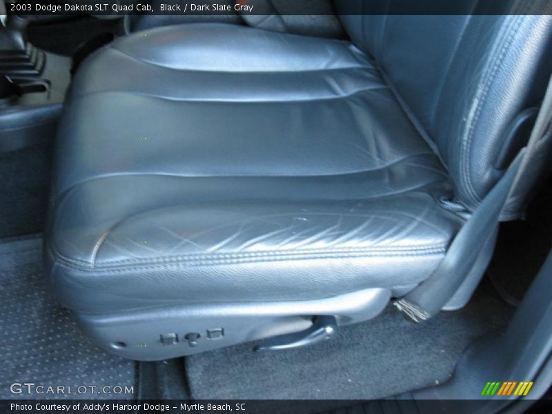 Black / Dark Slate Gray 2003 Dodge Dakota SLT Quad Cab