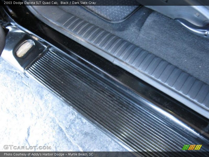 Black / Dark Slate Gray 2003 Dodge Dakota SLT Quad Cab