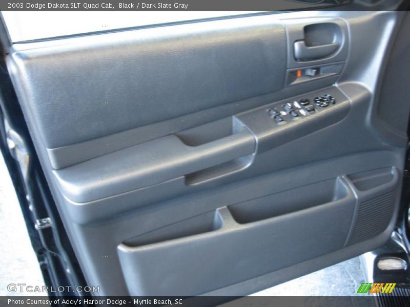 Black / Dark Slate Gray 2003 Dodge Dakota SLT Quad Cab
