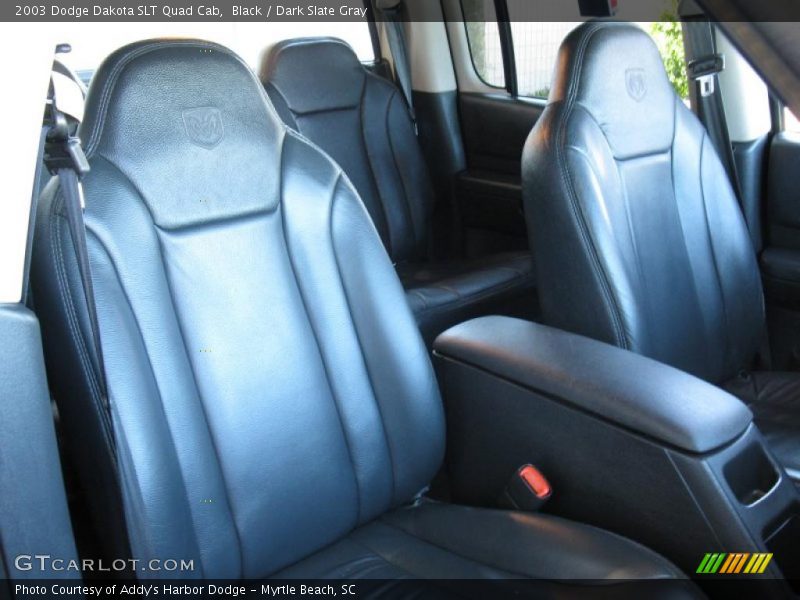 Black / Dark Slate Gray 2003 Dodge Dakota SLT Quad Cab