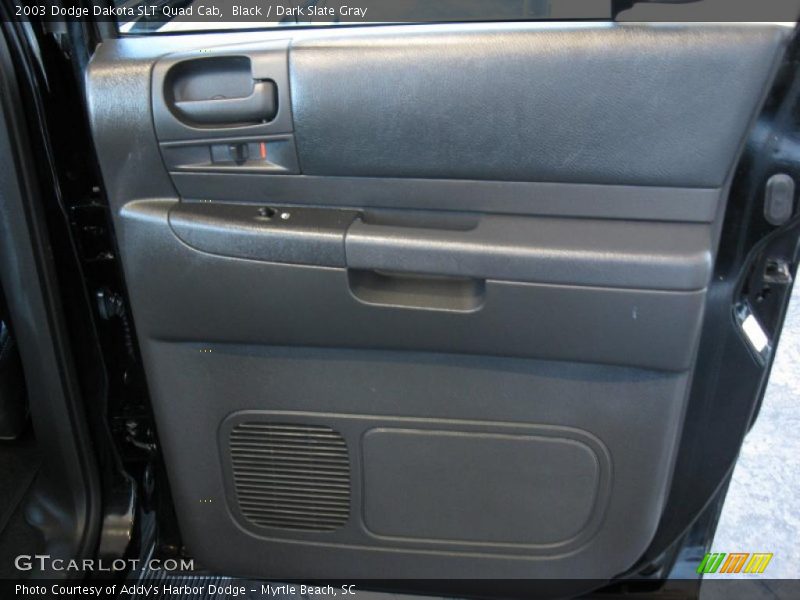 Black / Dark Slate Gray 2003 Dodge Dakota SLT Quad Cab