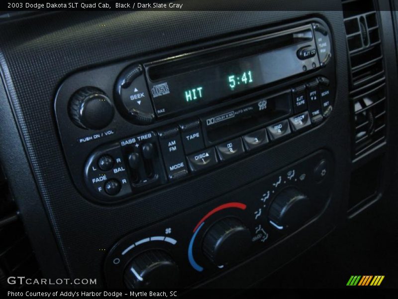 Black / Dark Slate Gray 2003 Dodge Dakota SLT Quad Cab