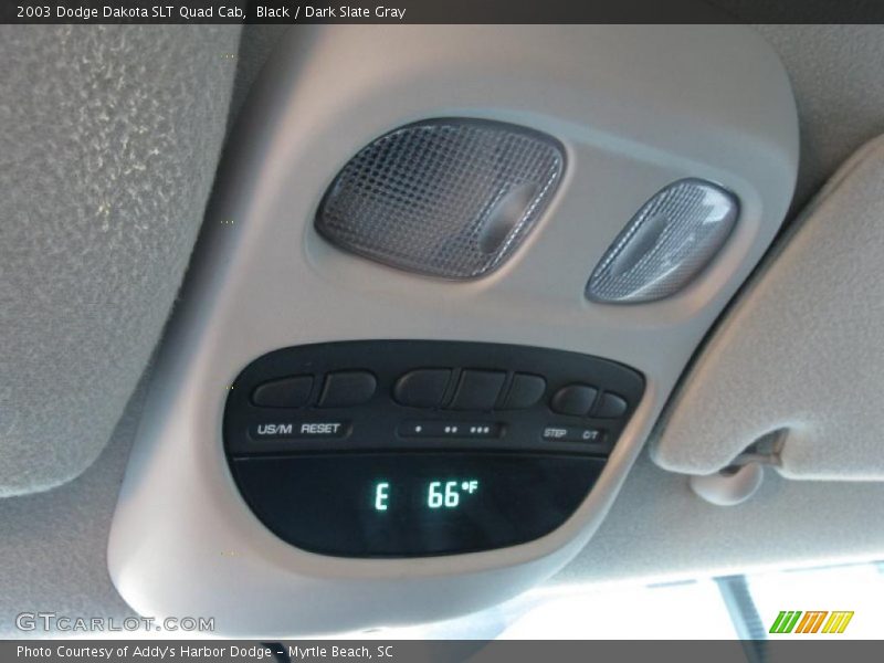 Black / Dark Slate Gray 2003 Dodge Dakota SLT Quad Cab