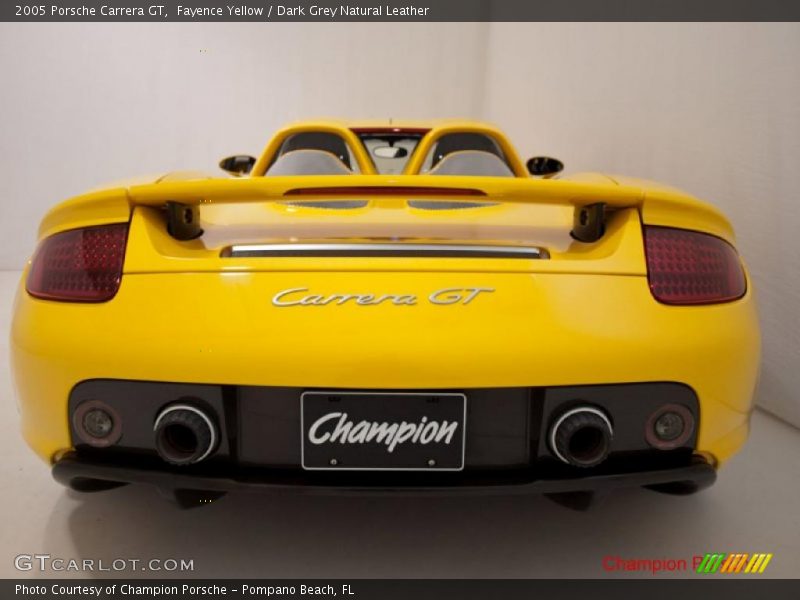  2005 Carrera GT  Fayence Yellow