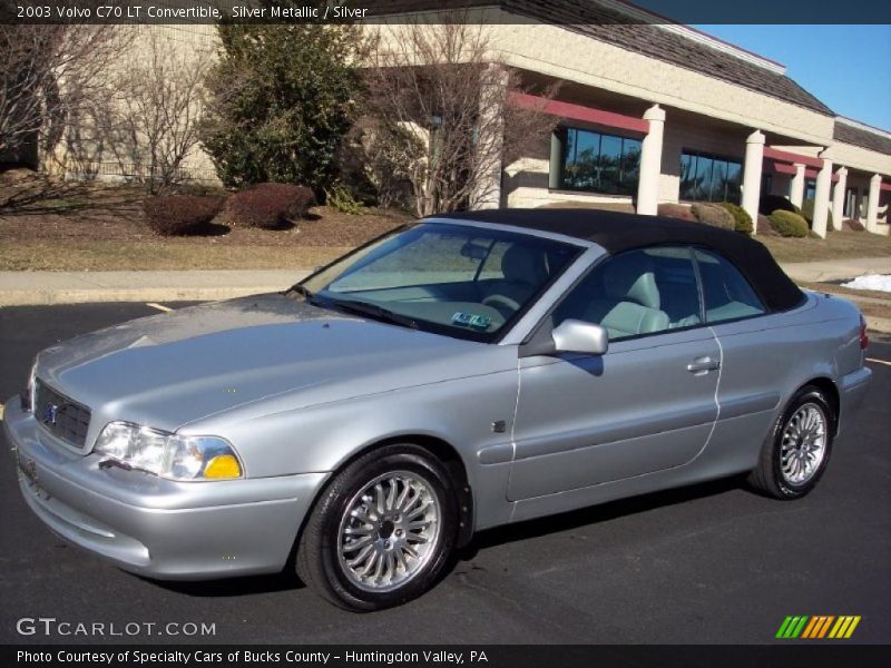 Silver Metallic / Silver 2003 Volvo C70 LT Convertible