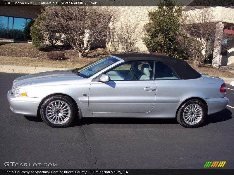 Silver Metallic / Silver 2003 Volvo C70 LT Convertible
