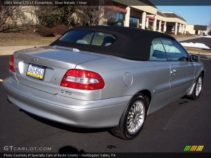 Silver Metallic / Silver 2003 Volvo C70 LT Convertible