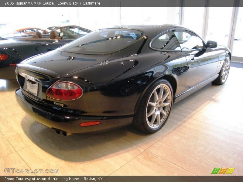 Ebony Black / Cashmere 2005 Jaguar XK XKR Coupe