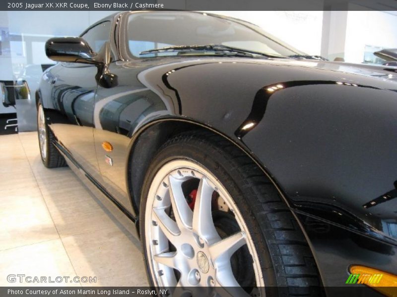 Ebony Black / Cashmere 2005 Jaguar XK XKR Coupe