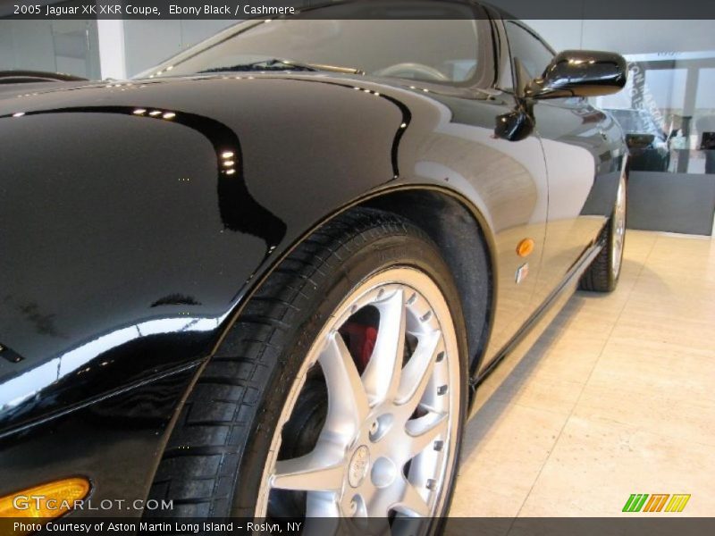 Ebony Black / Cashmere 2005 Jaguar XK XKR Coupe