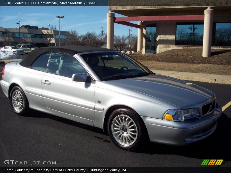 Silver Metallic / Silver 2003 Volvo C70 LT Convertible