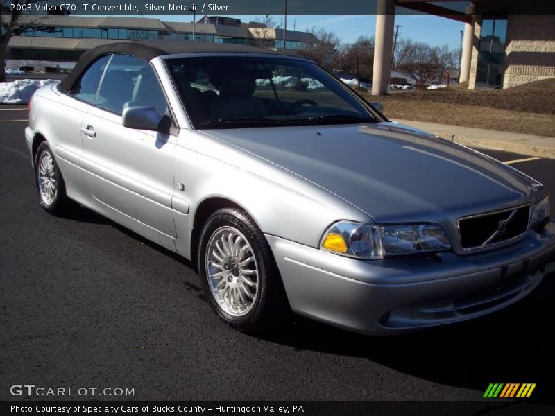 Silver Metallic / Silver 2003 Volvo C70 LT Convertible