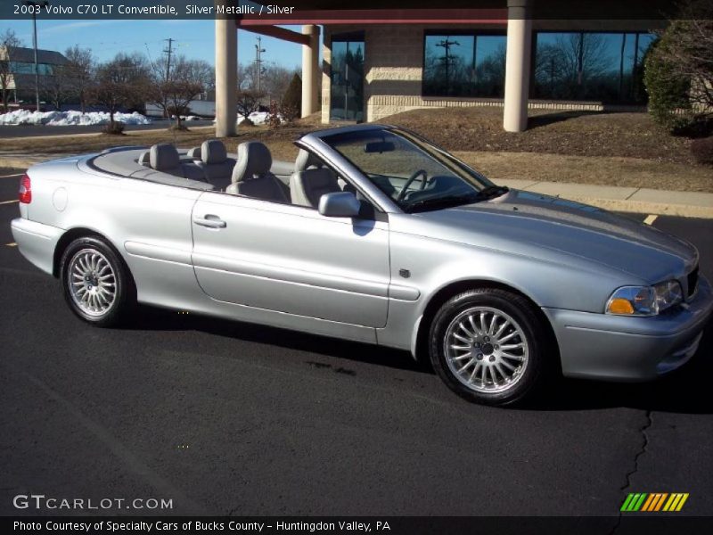Silver Metallic / Silver 2003 Volvo C70 LT Convertible