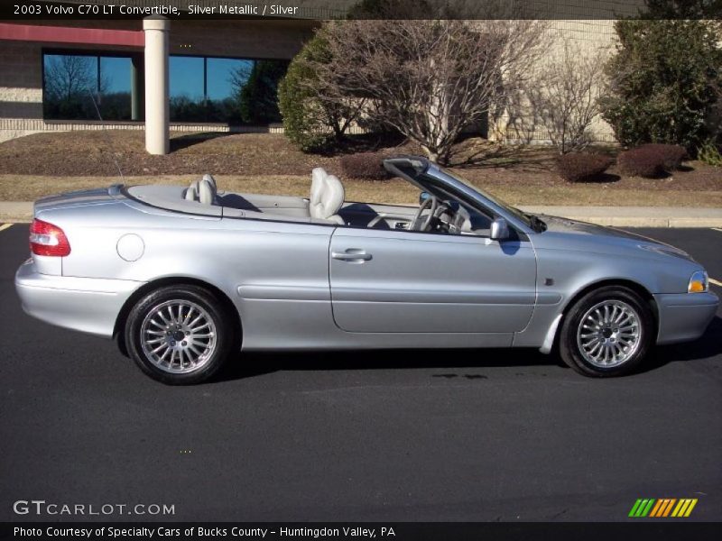Silver Metallic / Silver 2003 Volvo C70 LT Convertible