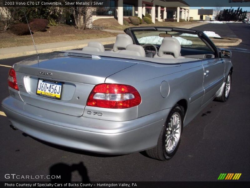 Silver Metallic / Silver 2003 Volvo C70 LT Convertible