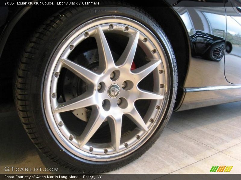 Ebony Black / Cashmere 2005 Jaguar XK XKR Coupe