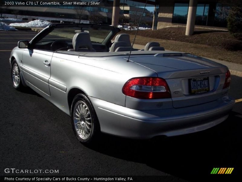 Silver Metallic / Silver 2003 Volvo C70 LT Convertible