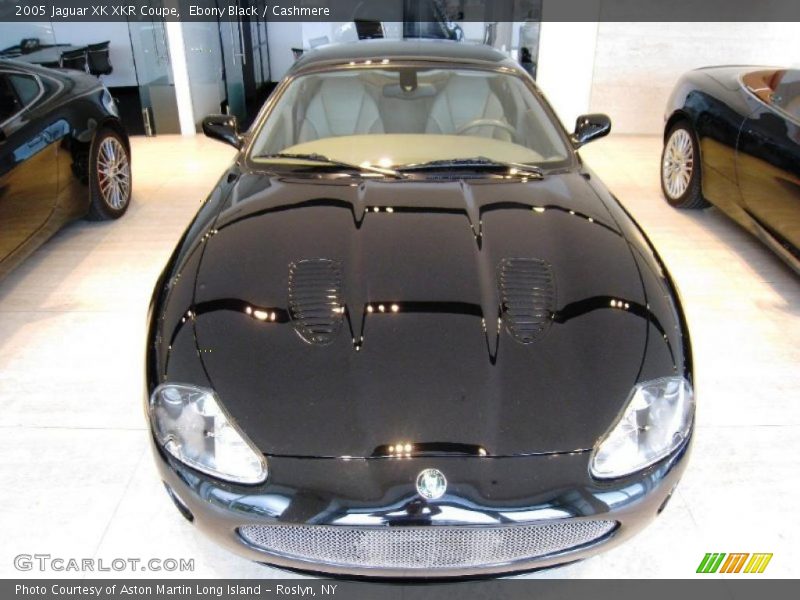 Ebony Black / Cashmere 2005 Jaguar XK XKR Coupe