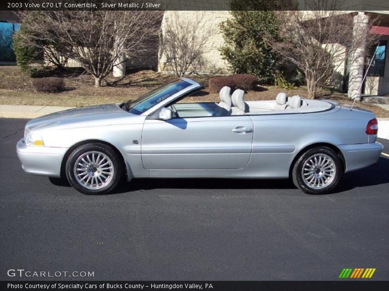 Silver Metallic / Silver 2003 Volvo C70 LT Convertible
