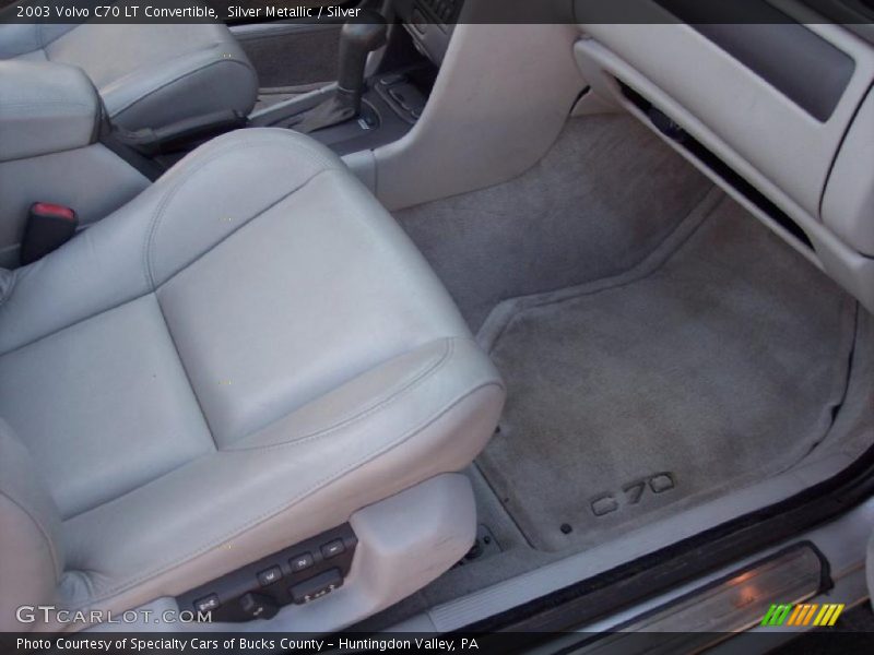 Silver Metallic / Silver 2003 Volvo C70 LT Convertible