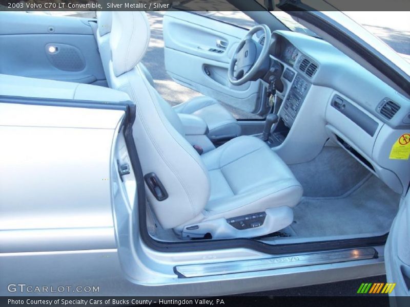 Silver Metallic / Silver 2003 Volvo C70 LT Convertible