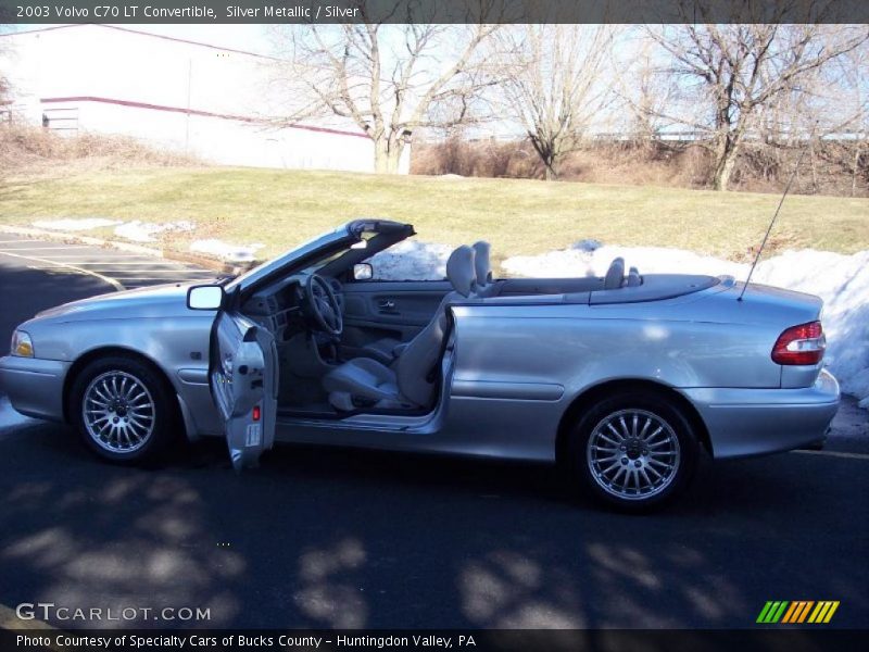 Silver Metallic / Silver 2003 Volvo C70 LT Convertible