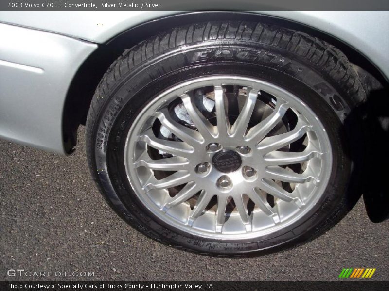 Silver Metallic / Silver 2003 Volvo C70 LT Convertible