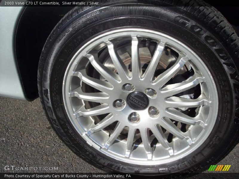 Silver Metallic / Silver 2003 Volvo C70 LT Convertible