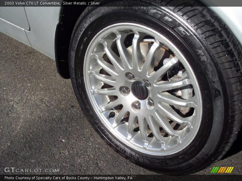 Silver Metallic / Silver 2003 Volvo C70 LT Convertible