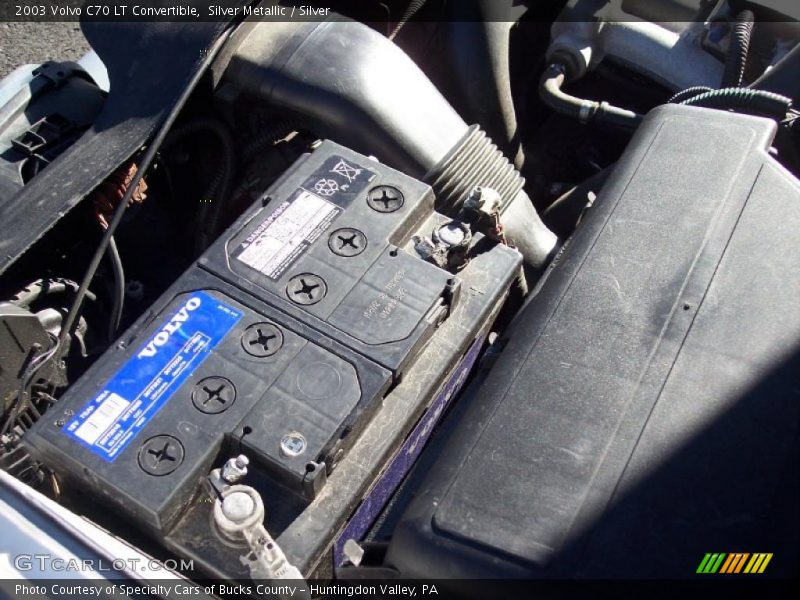 Silver Metallic / Silver 2003 Volvo C70 LT Convertible