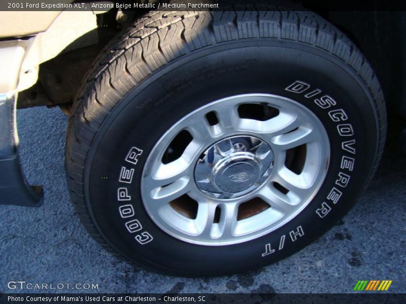 Arizona Beige Metallic / Medium Parchment 2001 Ford Expedition XLT
