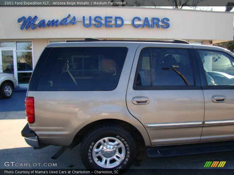 Arizona Beige Metallic / Medium Parchment 2001 Ford Expedition XLT