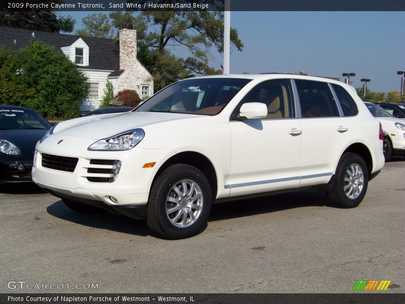 Sand White / Havanna/Sand Beige 2009 Porsche Cayenne Tiptronic